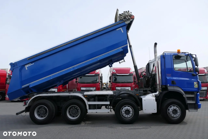 DAF CF 480 / 8X4 /  WYWROTKA TYLNOZSYPOWA /ŁADOWNOŚĆ: 17 500 KG / EURO 6 / 2019 R / - 8