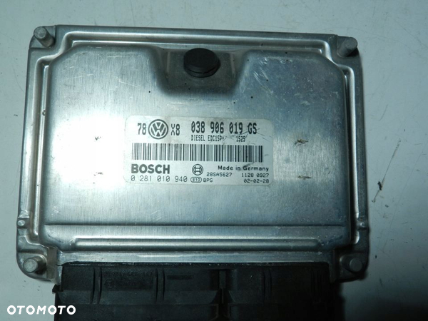 KOMPUTER STEROWNIK VW PASSAT 1.9TDI AWX 0281010940 - 4