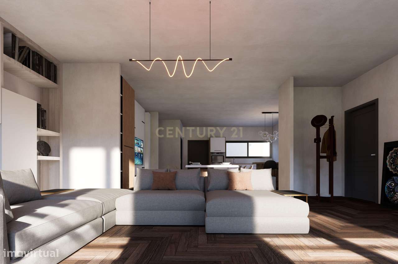 Terreno com Projeto Arquitetónico Aprovado para Quatro Moradias.-6