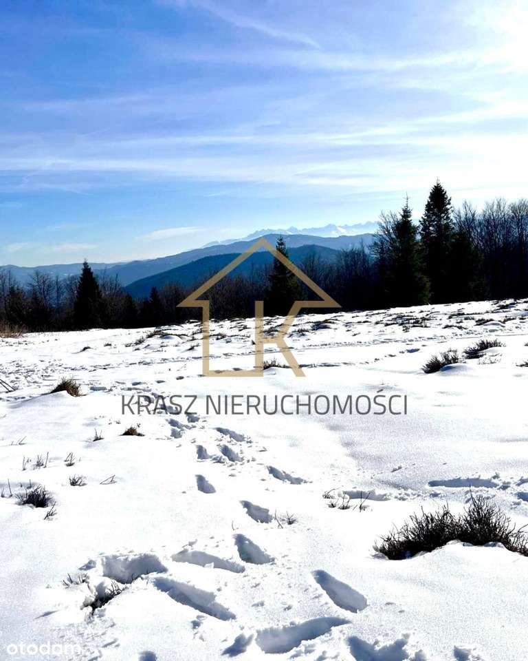 Działka na Mogielicy-polana ciszy i góry-5