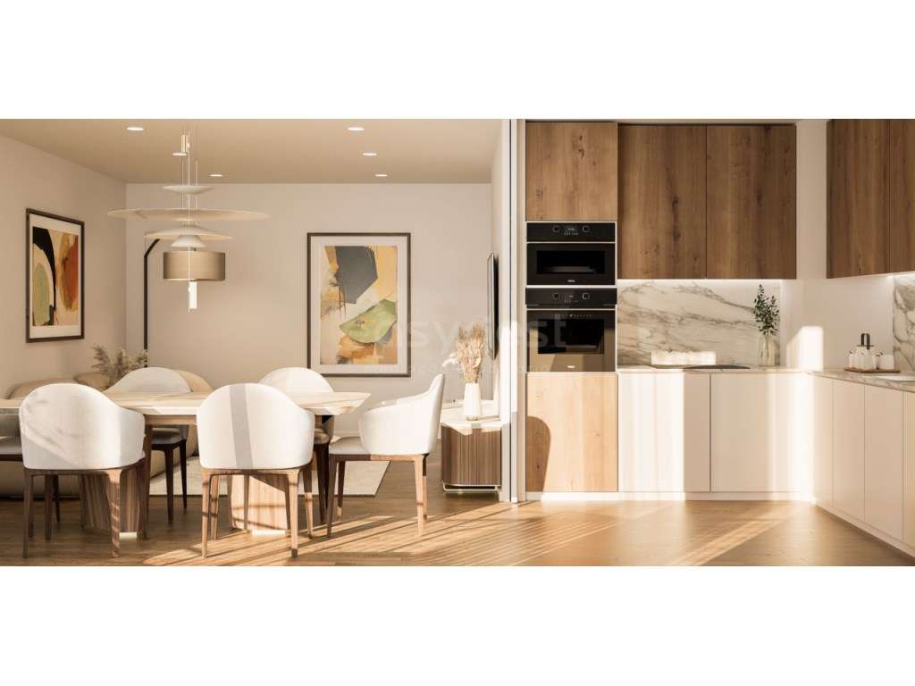 Apartamento T1 em empreendimento com piscina em São João da Madeira - Grande imagem: 4/18