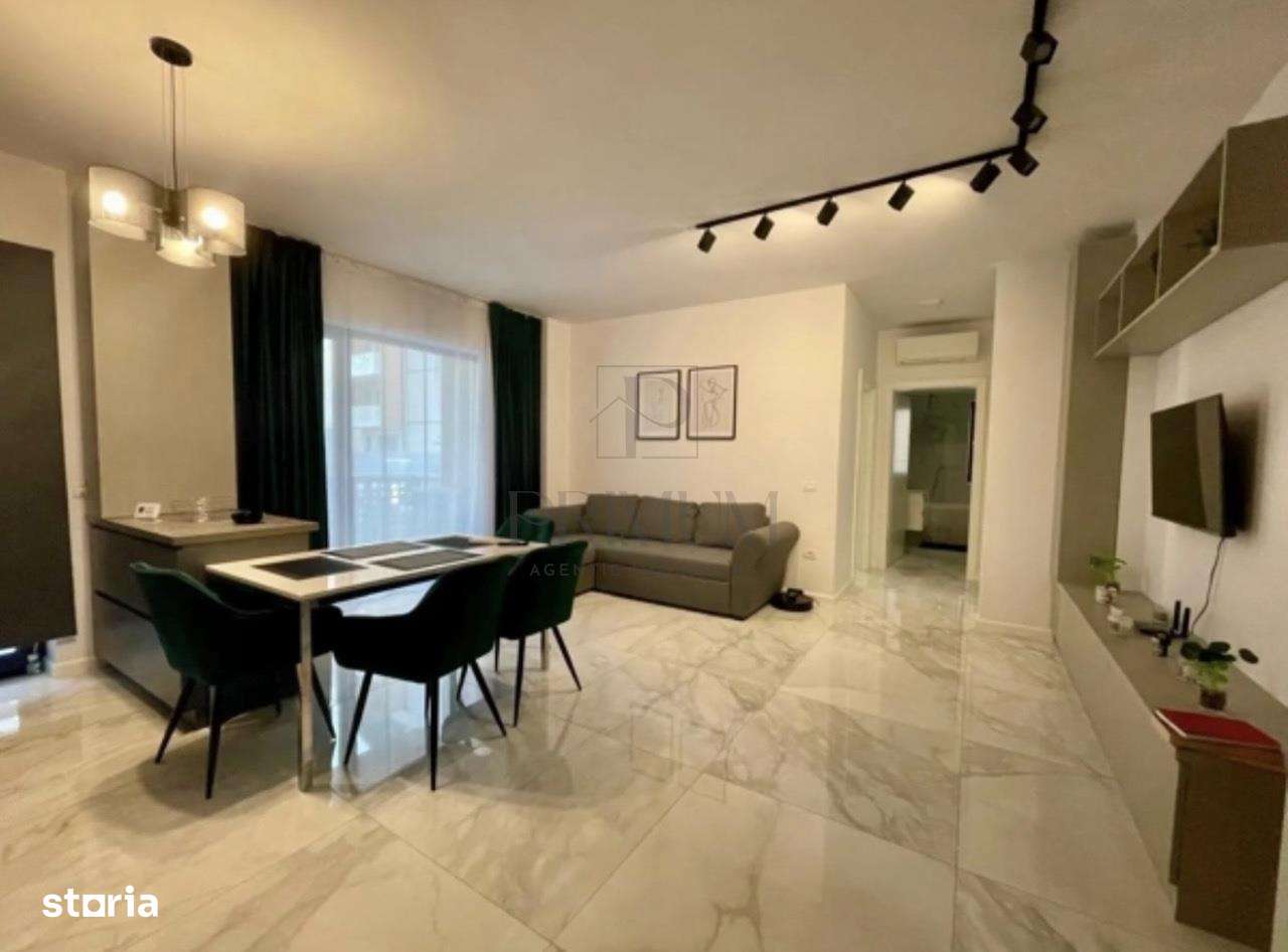 GIROC - 2 Camere - Parter inalt - Loc de parcare inclus - Mobilat comp - Imagine principală: 2/5