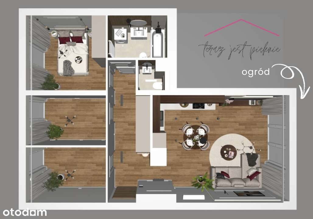 ✩ 4 POKOJE ✩ wysoki standard ✩ OGRÓD ✩ blok 2025r ✩-18