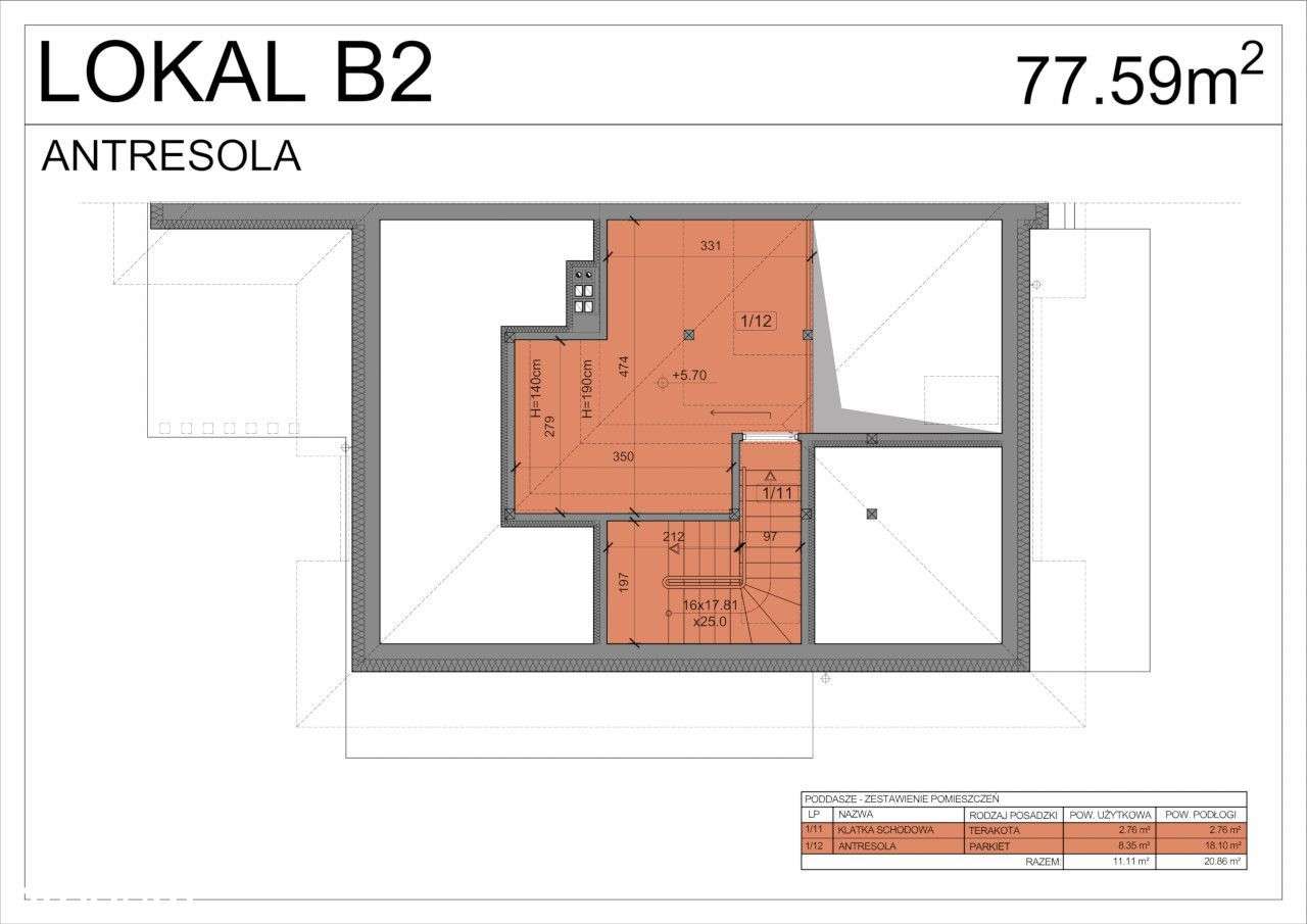 Mieszkanie - Tarnów - Krzyż - 77,59 m2 - Pełny obrazek: 4/17