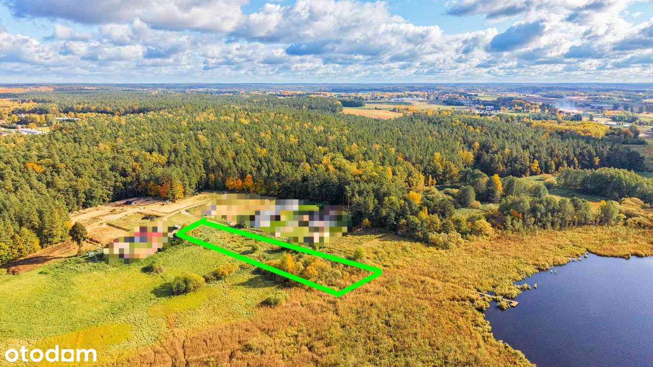 Działka przy jeziorze , (okazja  dla dewelopera) - Pełny obrazek: 4/6