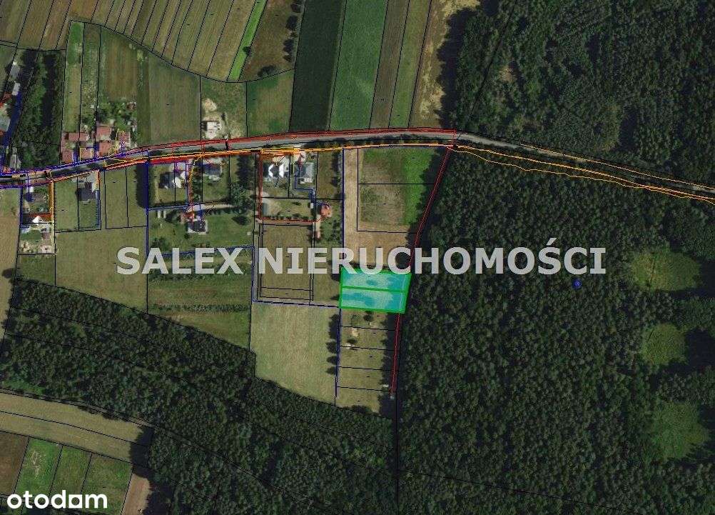 Działki budowlane pod lasem! prąd i woda w działce-1