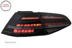 Stopuri Full LED VW Golf 7 7.5 VII (2012-2020) Facelift G7.5 Look Fumurii- livrare gratuita - 7