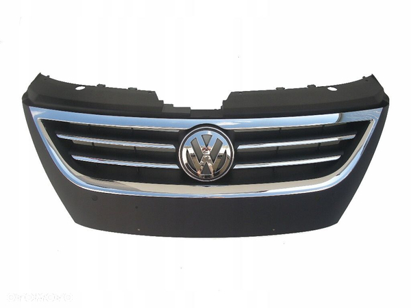 VW PASSAT CC ATRAPA GRILL 2008-2012 LOGO 3C8 PDC - 1