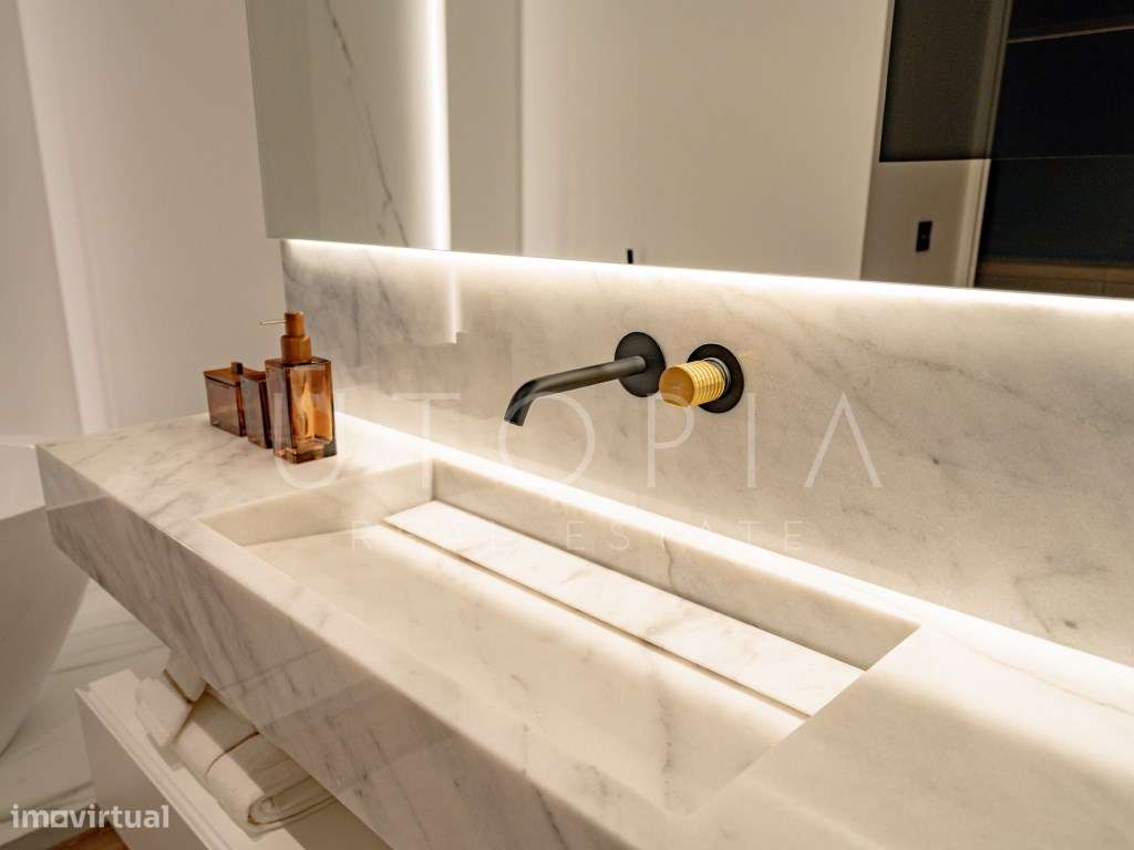 T4 novo com terraço, sala de cinema e piscina - D. João III Prestig...-15