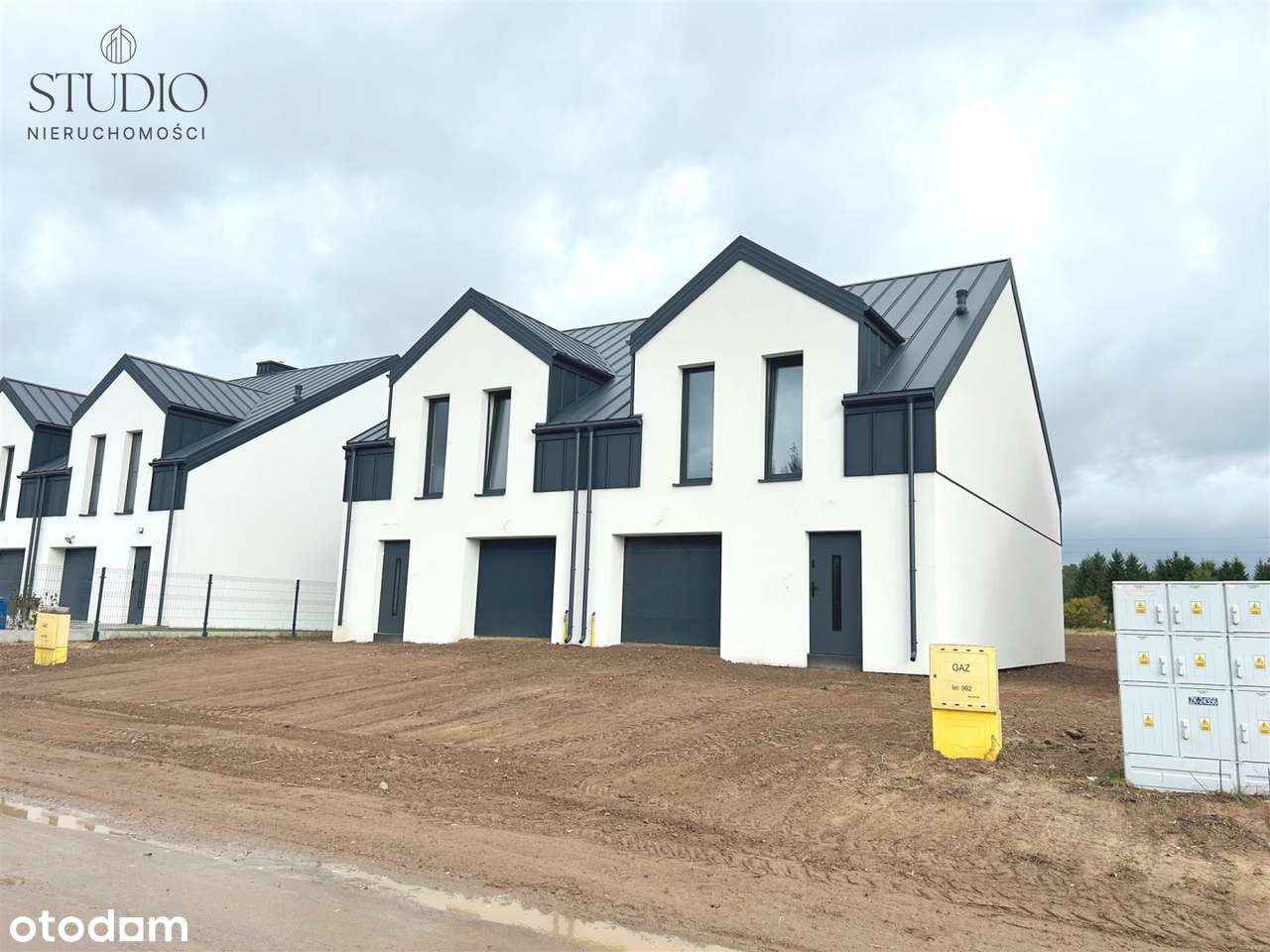 Bliźniak w stanie deweloperskim z piecem, Olmonty - Pełny obrazek: 2/14