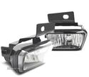 FARÓIS NEVOEIRO PARA VOLKSWAGEN VW GOLF 2 83-91 NEW CHROME - 1