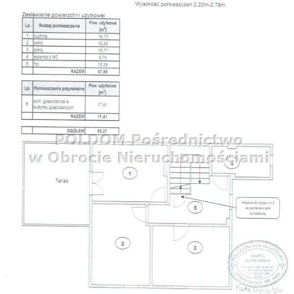 Mieszkanie 2 pok + garaż + ogród/ Oborniki Śl.-10