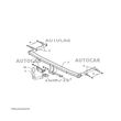 Carlig de remorcare pentru Audi A3 3/5 usi, Sportback, sistem semidemontabil - cu suruburi - din 2013/- - 4