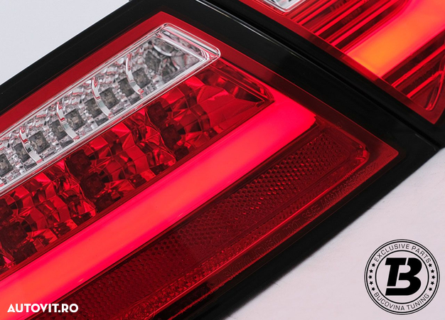 Stopuri LED compatibile cu Audi A5 8T Red Design - 4