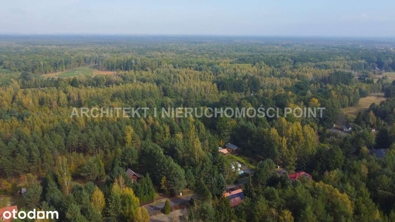 Działka k Puszczy Bolimowskiej-PKP 800m-0 prowizji-3