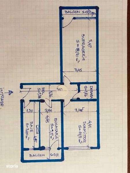 Vand apartament 2 camere in crangasi