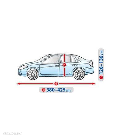 Prelata auto, husa exterioara Basic Garage M sedan 380-425 cm - 2