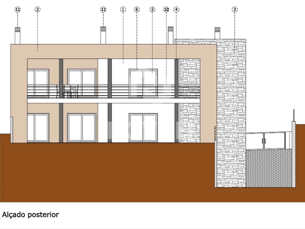Apartamento T3, último andar em prédio com apenas 4 fracções-4