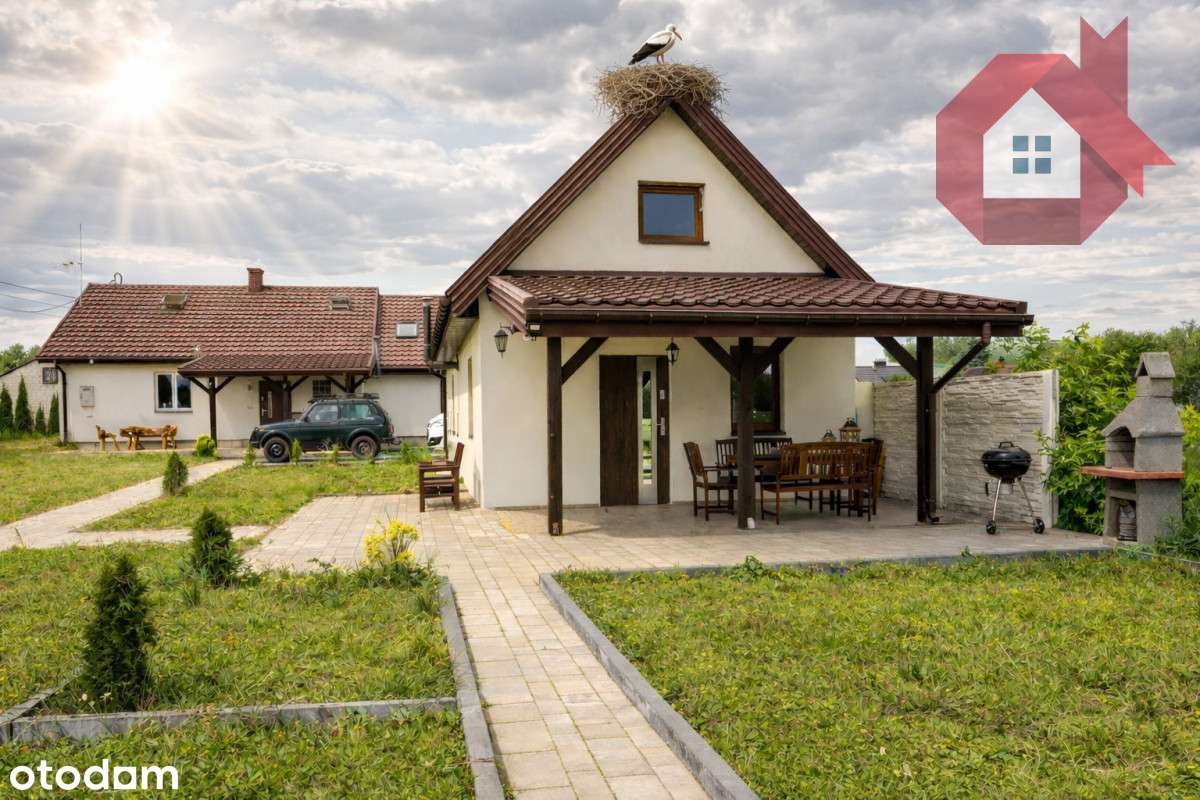 Siedlisko 2900m2 / dom / domek gościnny / warsztat