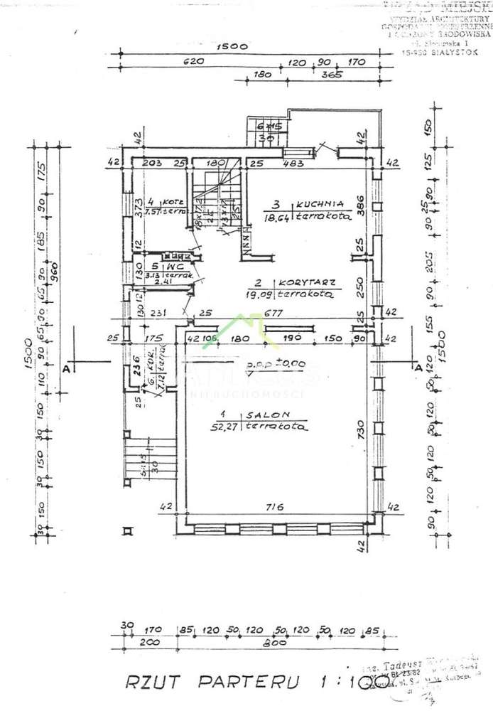 Nieruchomość - ul. Błękitna- z potencjałem.-12