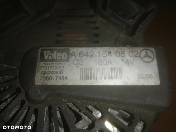 Alternator Mercedes R ML 3.0 CDI A6421540502 - 2