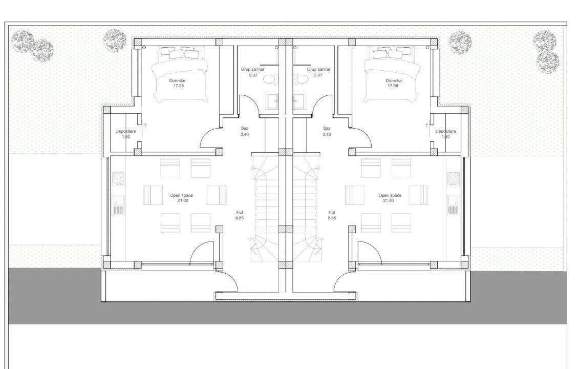 VILA MODERNA TIP DUPLEX | PIPERA-7