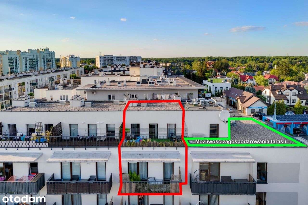 Nowoczesne 3‑pok. mieszkanie z tarasem na dachu!-16