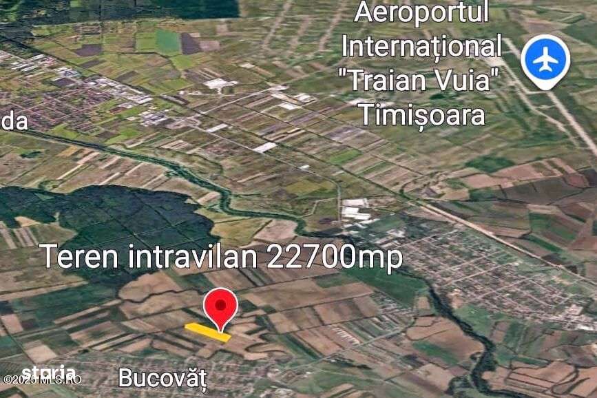 Bucovat - Lot Intravilan 2.27 Ha, PUZ inceput, Rezidential + Servicii - Imagine principală: 5/10