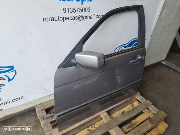 PORTA FRENTE FRONTAL ESQUERDA BMW SERIE 3 E46 FECHO ELEVADOR MOTOR PUXADOR VIDRO - 2