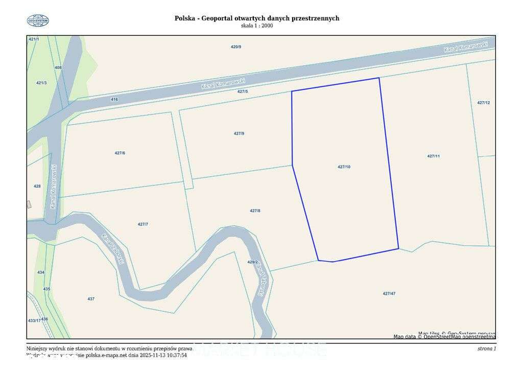 Działka rolna pod Krus-1
