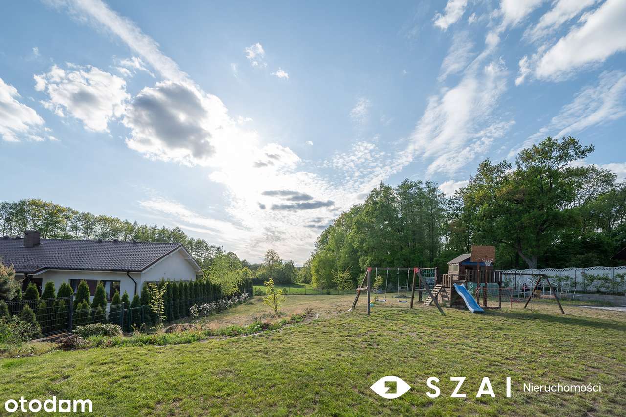 Dom parterowy na działce 1909m²  - Nowy Kisielin-17