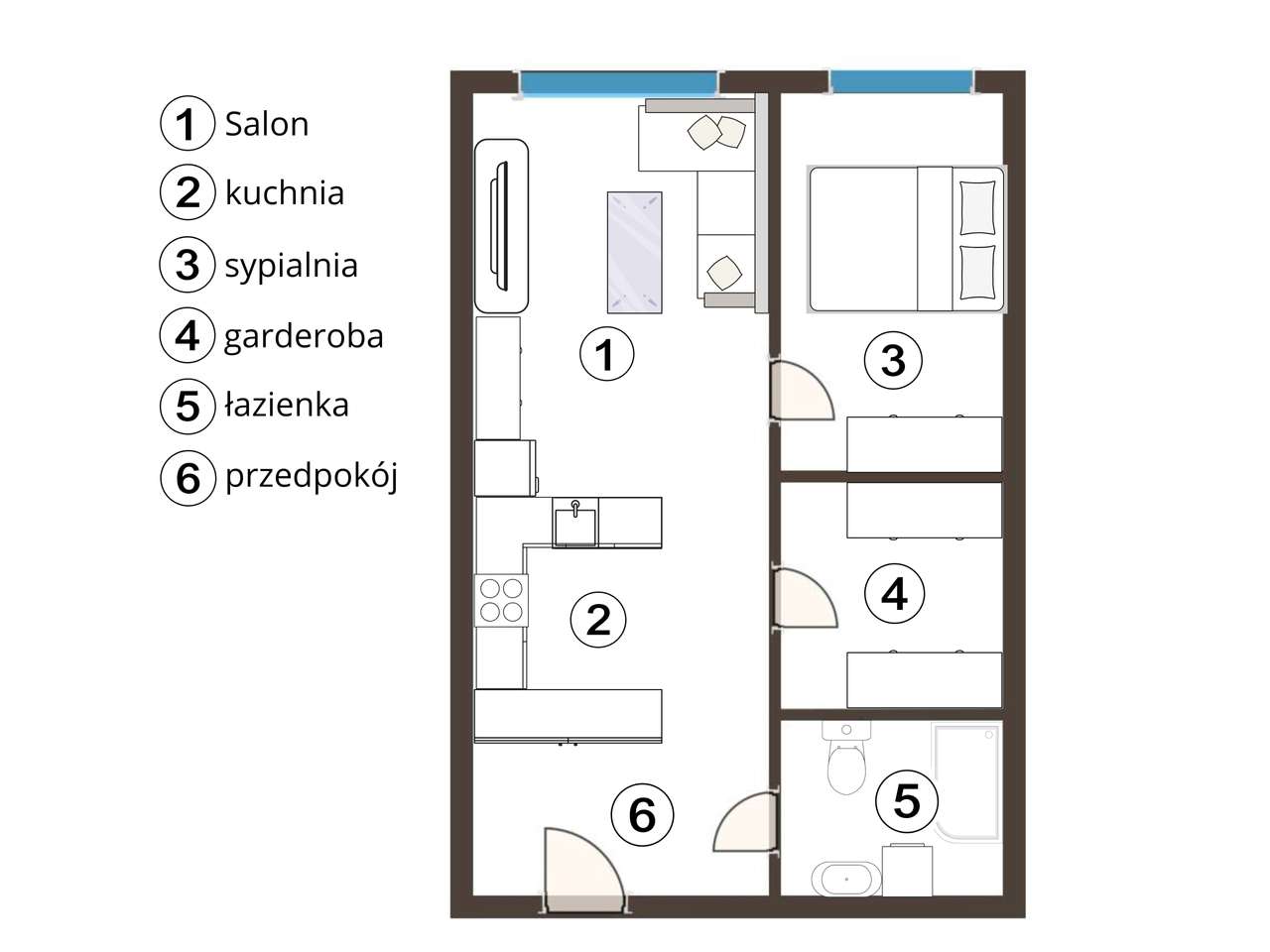Gotowe do wprowadzenia – 2 pokoje, winda, piwnica, parking!-7