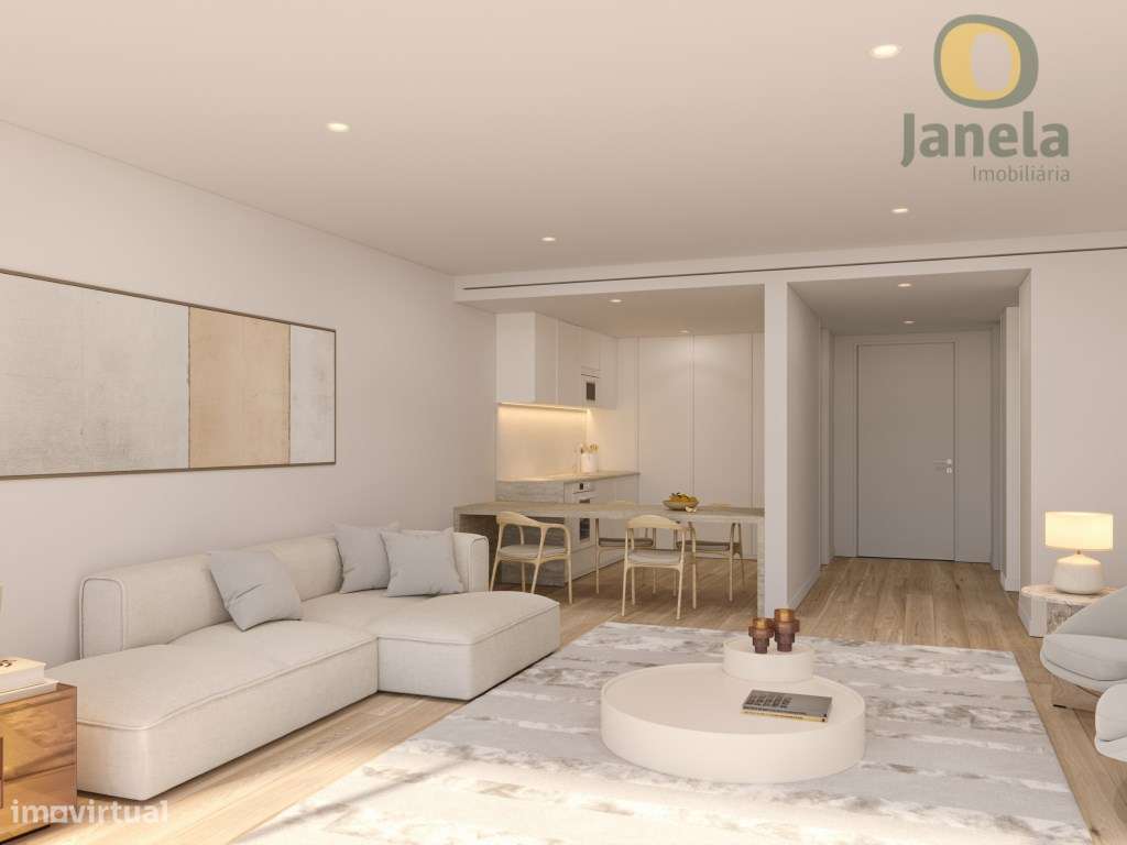 Apartamento T2 Novo em Condomínio Privado com Piscina Interior e Ex... - Grande imagem: 4/17