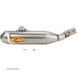 ponteira de escape fmf ti powercore slip-on natural titanium honda crf 250 - 1