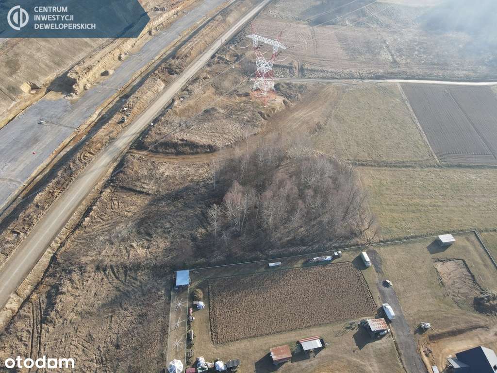 OKAZJA działka przy drodze serwisowej S19 - Pełny obrazek: 4/9