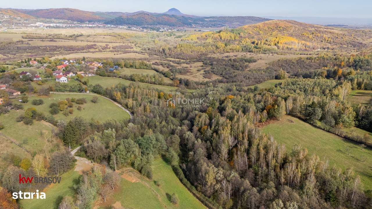 Teren intravilan în Zărnești, zona Tohanita, cu pădurice și parau curg-7