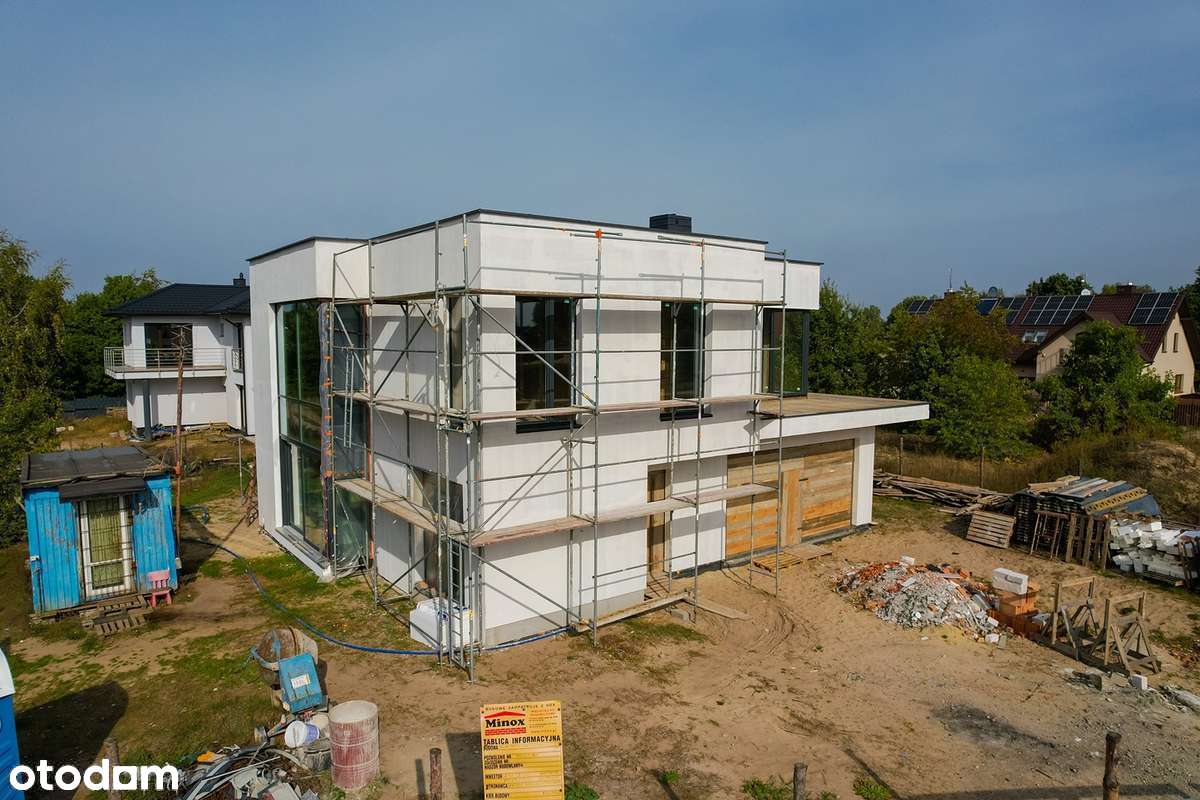 Nowoczesny dom z dużymi przeszkleniami  | Prestiżowa lokalizacja-4