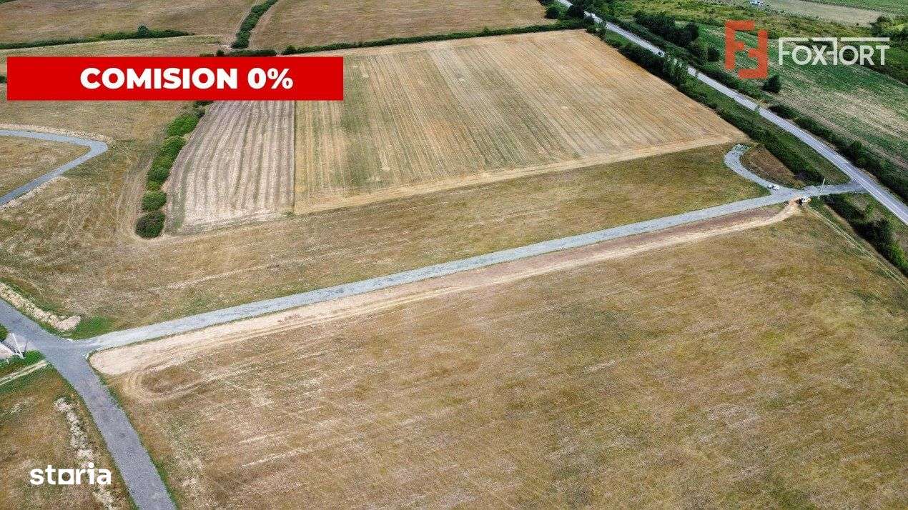 COMISION 0% Teren industrial cu utilitati, acces TIR - Mosnita - Imagine principală: 3/9