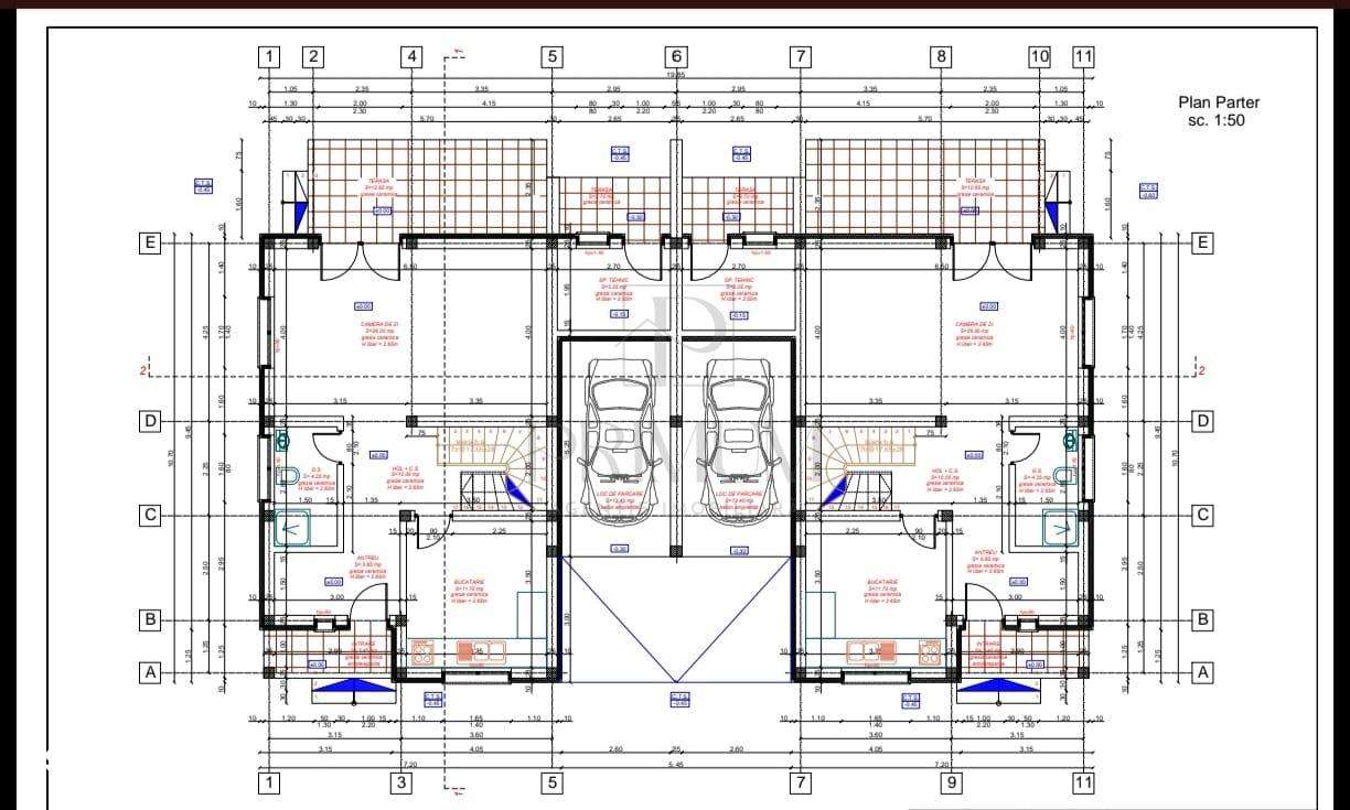Duplex despartit prin garaj - canalizare - bucatarie inchisa - Imagine principală: 4/4