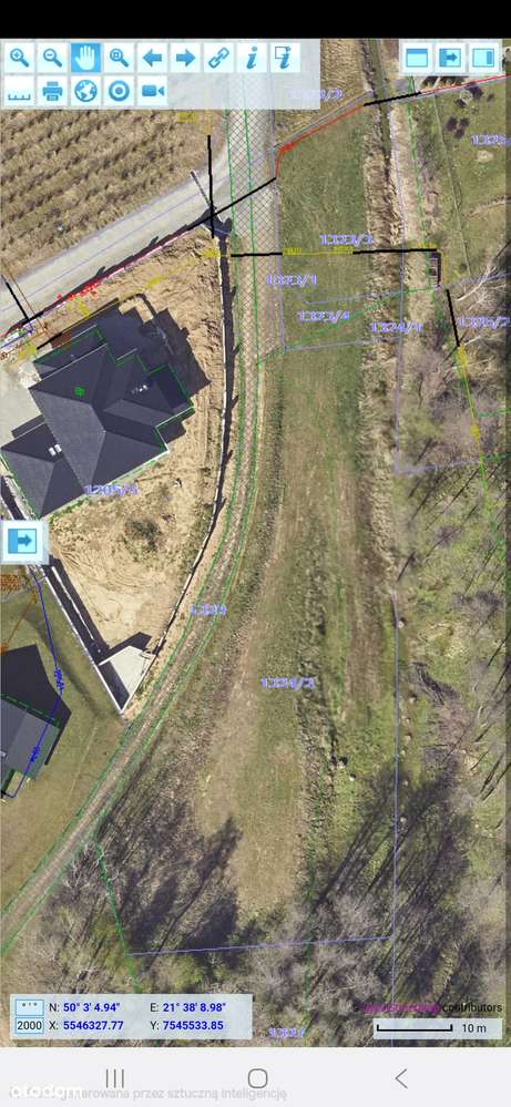 Działka 22.81 a Ropczyce Ul. Ogrodnicza WZ , media, dojazd utwardzony - Pełny obrazek: 3/8