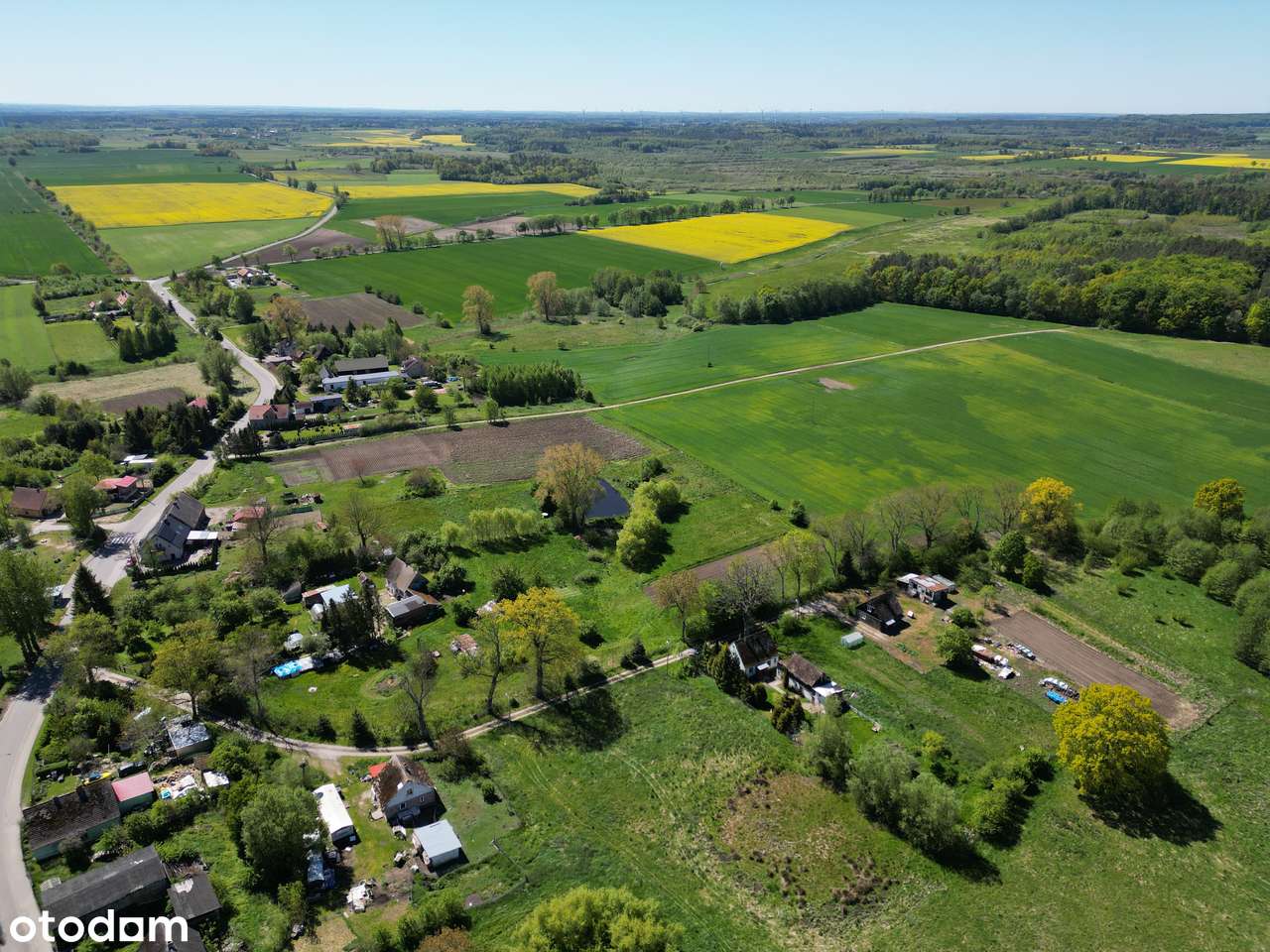 Obniżka ceny! Malownicza działka 33 a z zabudową! 200 m do jeziora!-3