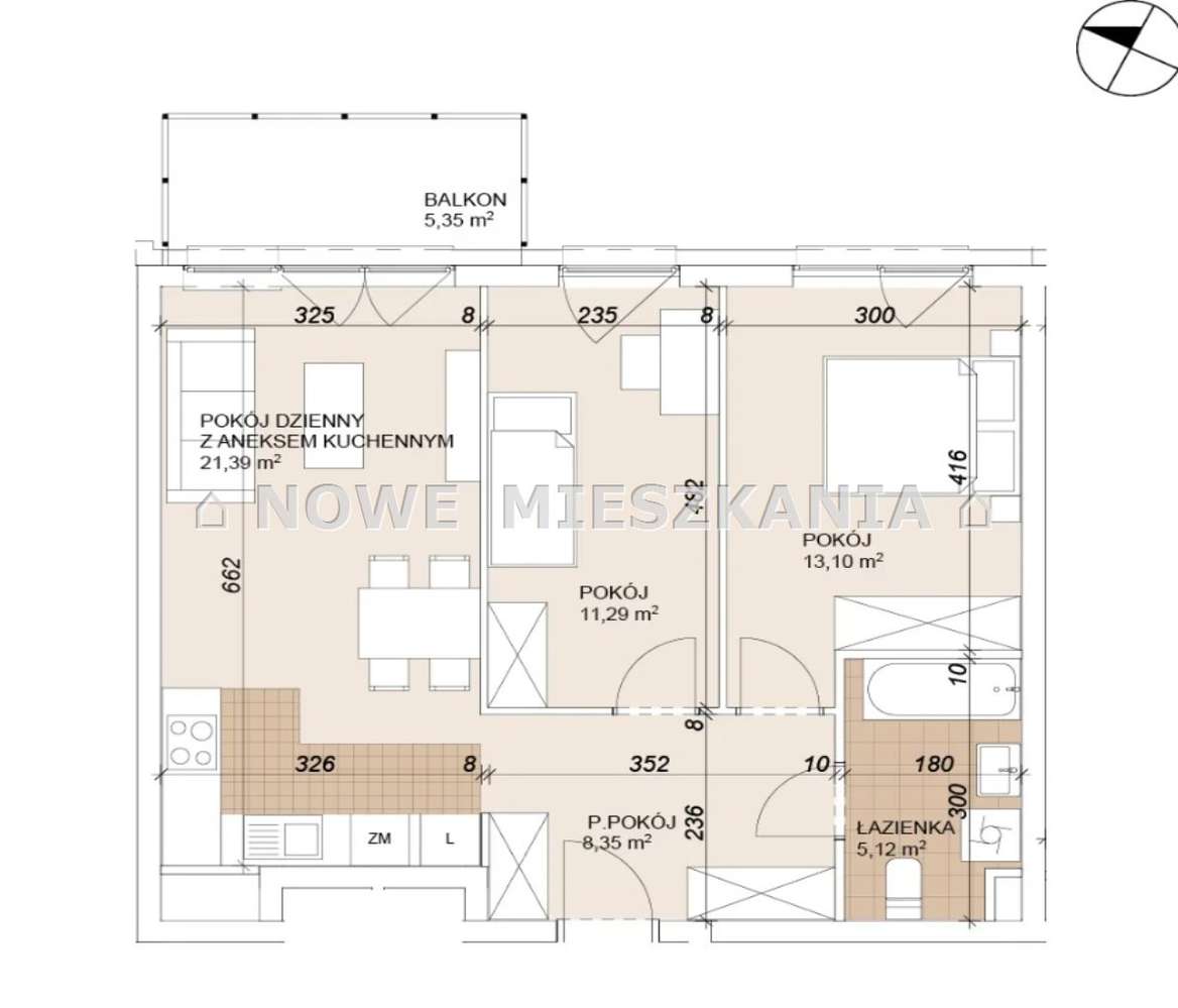 Gotowe Balkon Winda 10min do Centrum Tramwaj Odra 0%Prowizji Nowe-1