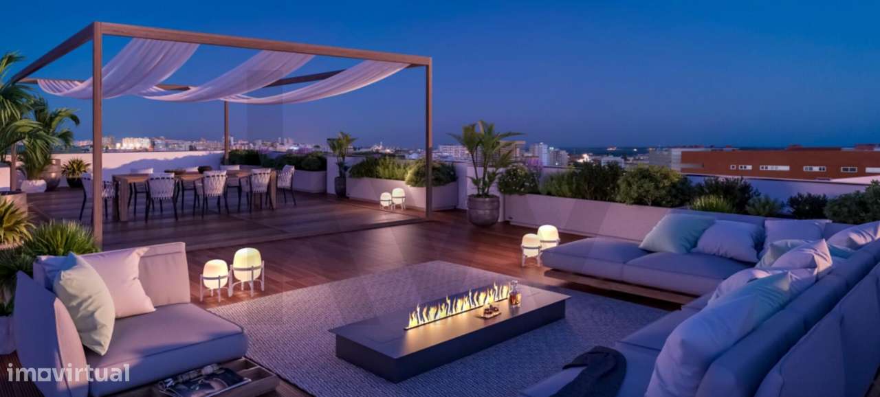 Apartamento T2 Novo | Jardim Privativo | Panorama Setúbal - Grande imagem: 3/8