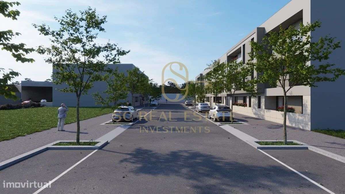 Apartamento T2+1 com terraço, Novo, com dois Lugares de Garagem Maia-6