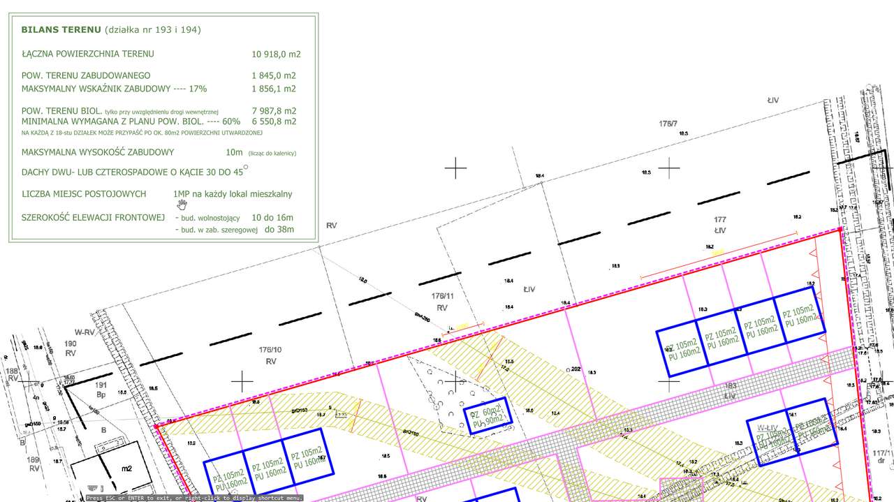 Działka inwestycyjna pod 11 domów nad Jeziorem Miedwie-1