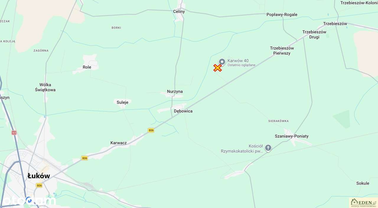 Działka bud.-rolna 1,68 ha o dużym potencjale, Karwów, gm. Trzebieszów-3