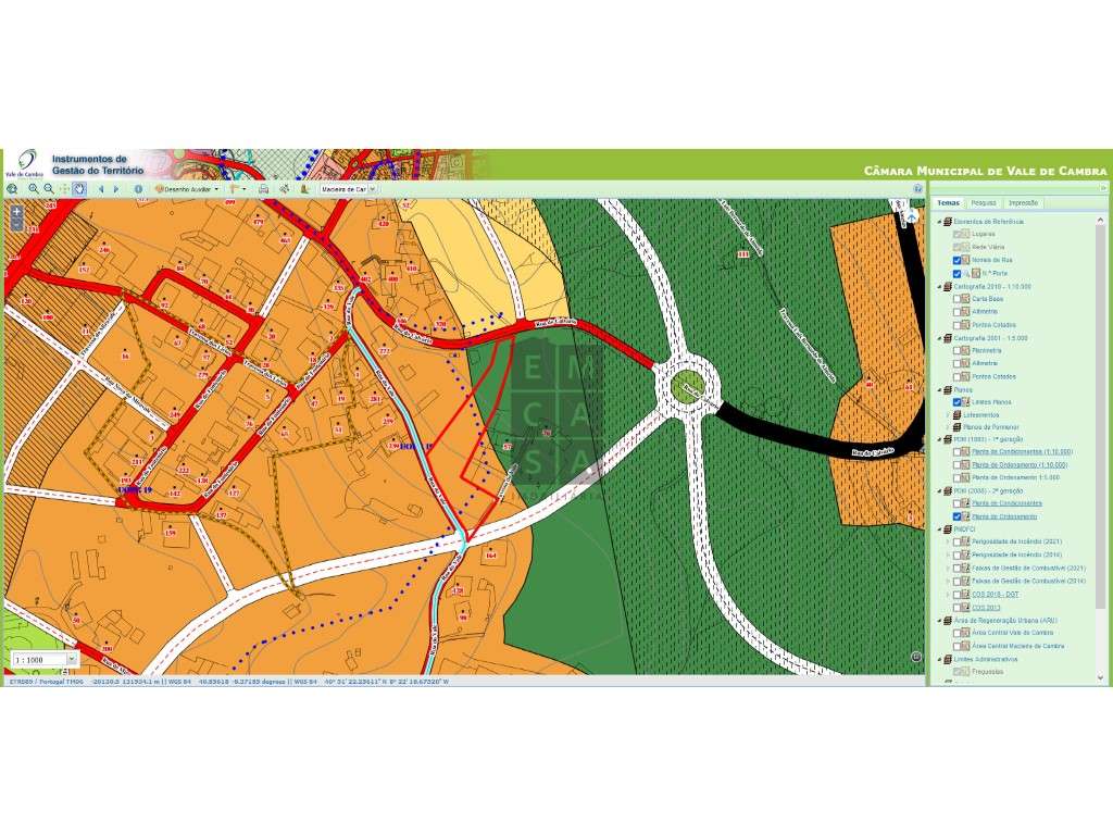Terreno para construção em Macieira de Cambra com 2220m2 - Grande imagem: 4/19