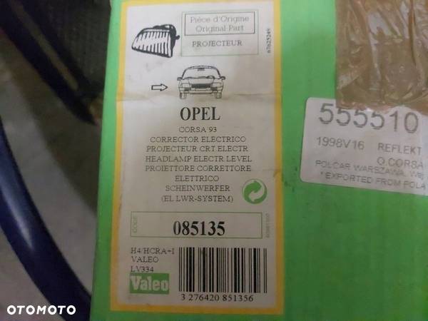 Opel Corsa Reflektor Prawy 555510-V - 4