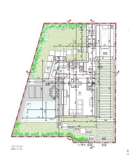 Terreno Urbano com Projeto para Moradia V3 com Piscina – Sobreda - Grande imagem: 5/8