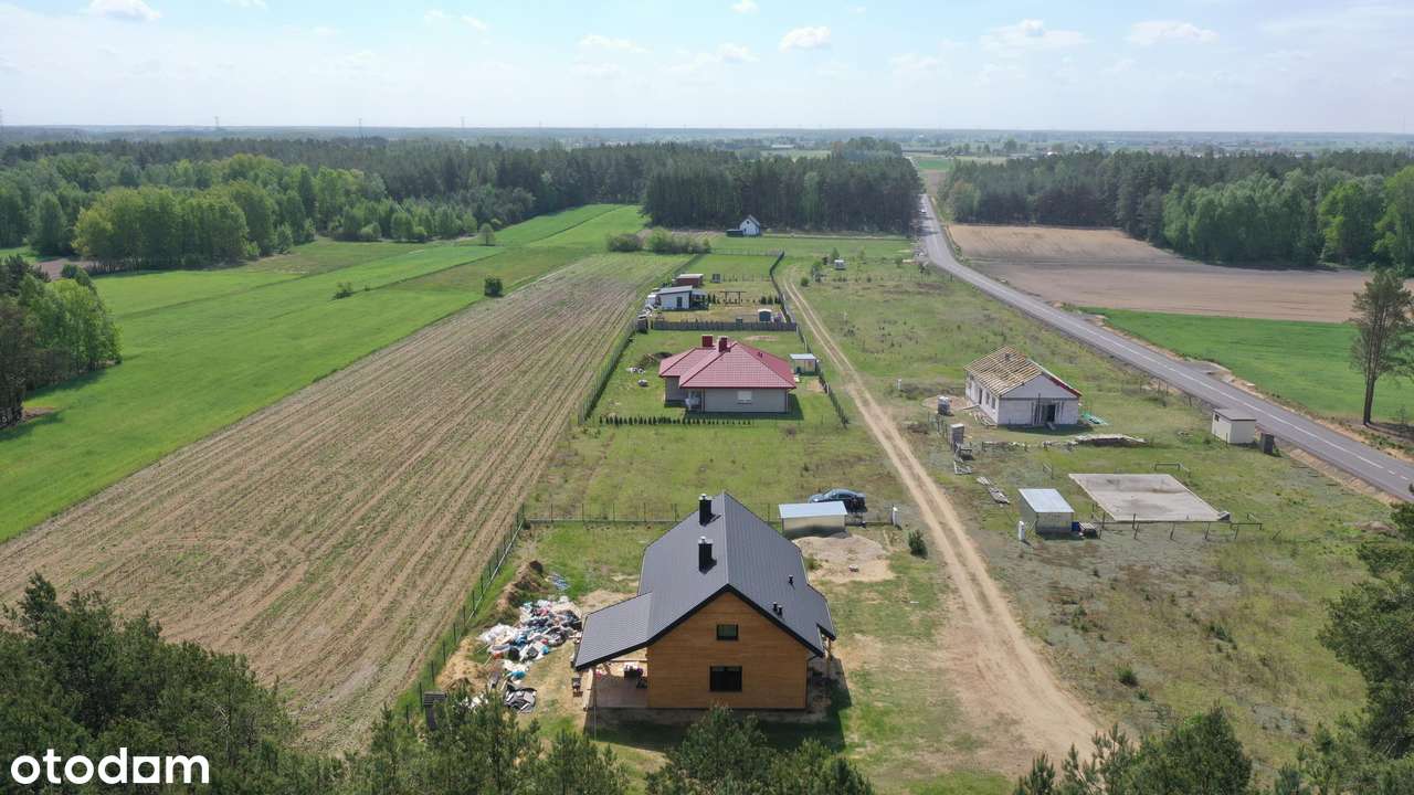 Działka w Jarnutach, 10 minut od Ostrołęki, miejsce na wymarzony domek-4